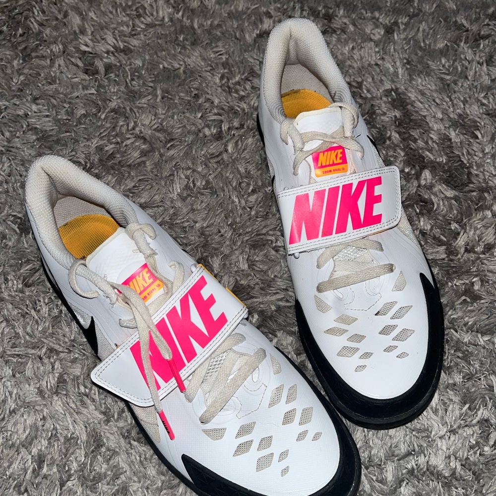 Nike White Track & Field Throwing Shoes